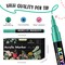 72-Color Acrylic Paint Markers – Extra Fine Tip for Rock Painting, Ceramic, Wood, Plastic, Canvas, Glass, Card Making, DIY Crafts & Art Supplies